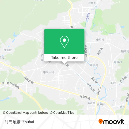 时尚地带 map