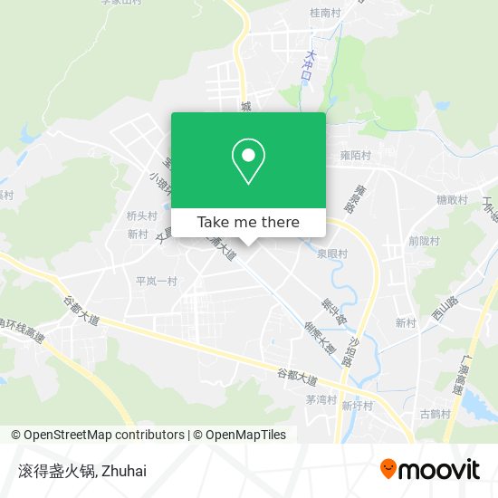 滚得盏火锅 map