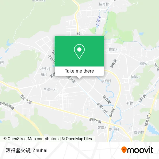 滚得盏火锅 map