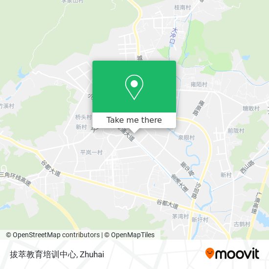 拔萃教育培训中心 map