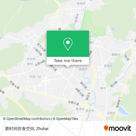 磨时间饮食空间 map