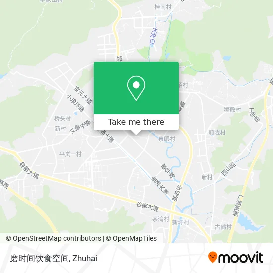 磨时间饮食空间 map