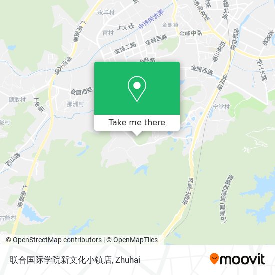 联合国际学院新文化小镇店 map