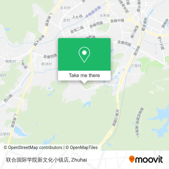 联合国际学院新文化小镇店 map