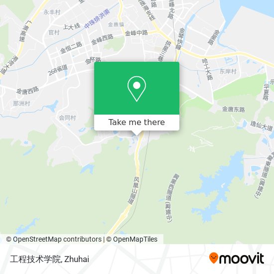 工程技术学院 map