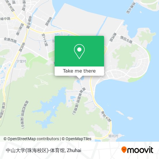 中山大学(珠海校区)-体育馆 map