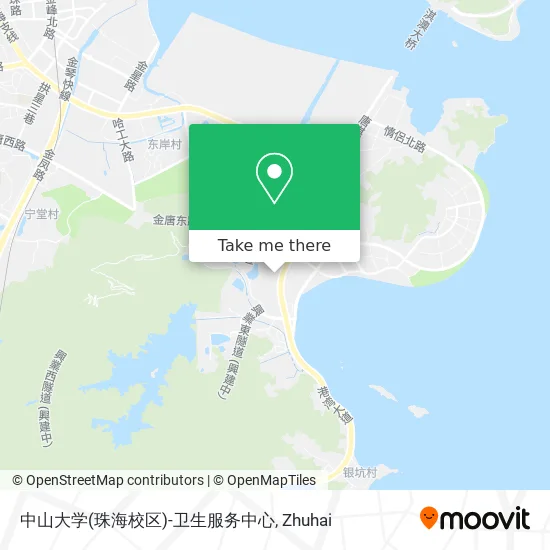 中山大学(珠海校区)-卫生服务中心 map