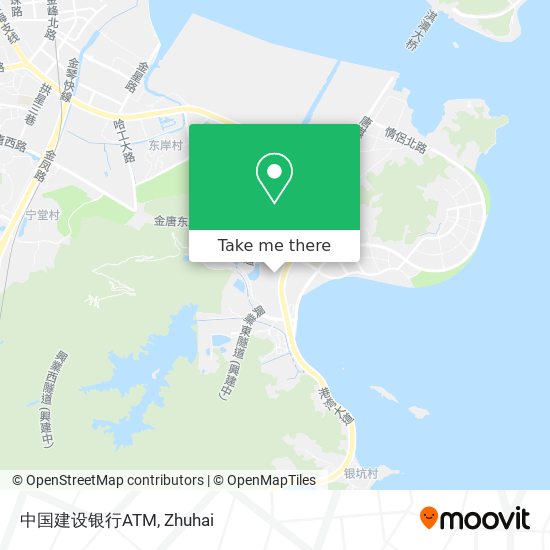 中国建设银行ATM map