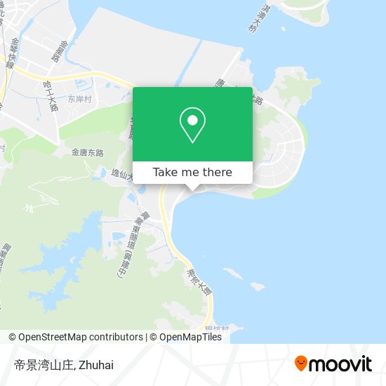 帝景湾山庄 map