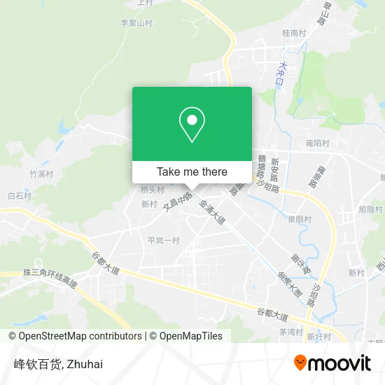 峰钦百货 map