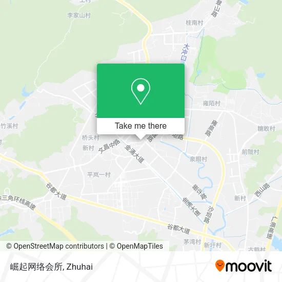 崛起网络会所 map