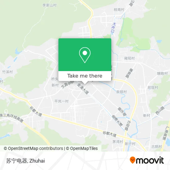 苏宁电器 map