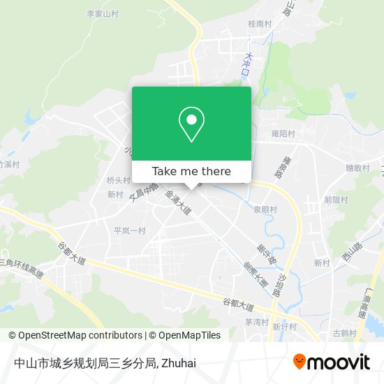 中山市城乡规划局三乡分局 map