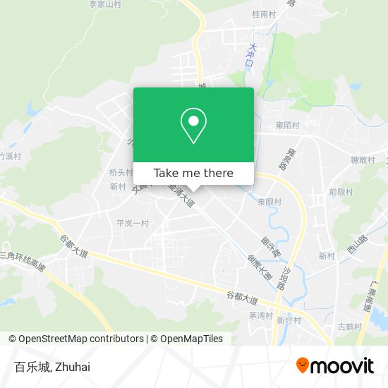 百乐城 map