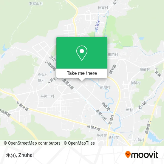 永沁 map