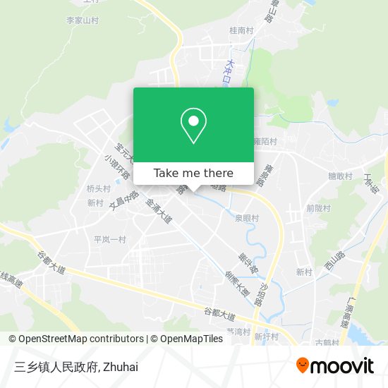 三乡镇人民政府 map