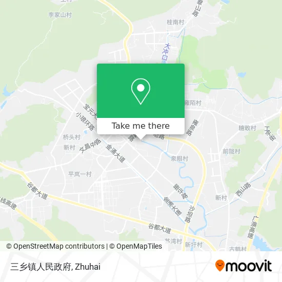 三乡镇人民政府 map