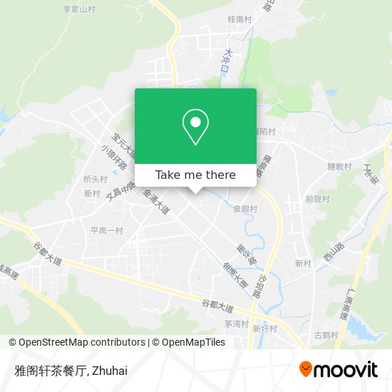 雅阁轩茶餐厅 map