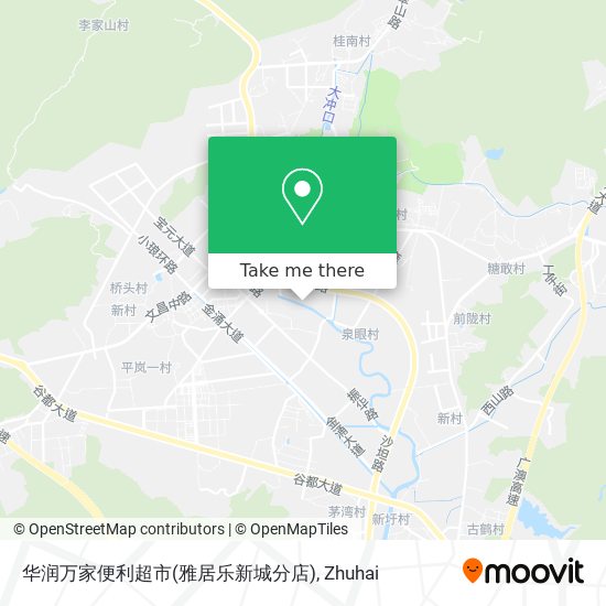 华润万家便利超市(雅居乐新城分店) map