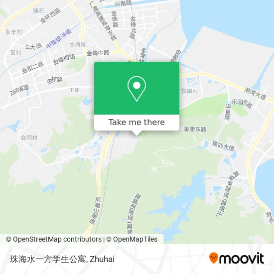 珠海水一方学生公寓 map