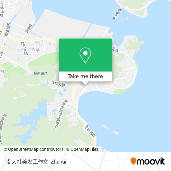 潮人社美发工作室 map