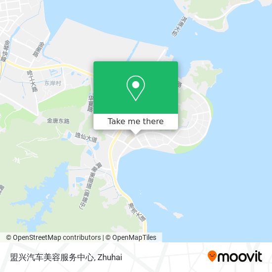 盟兴汽车美容服务中心 map