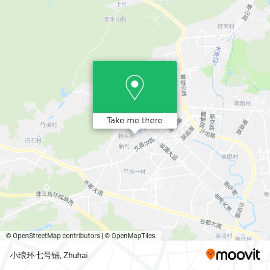 小琅环七号铺 map