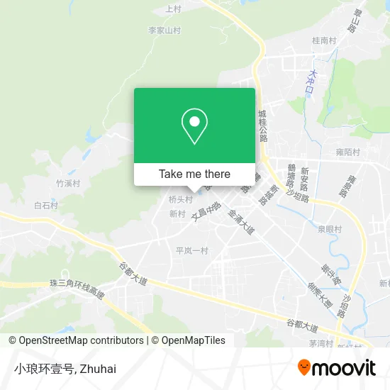 小琅环壹号 map
