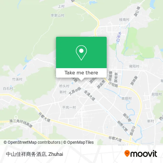 中山佳祥商务酒店 map