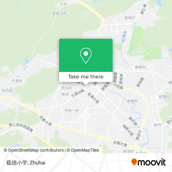载德小学 map