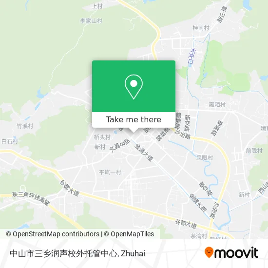 中山市三乡润声校外托管中心 map