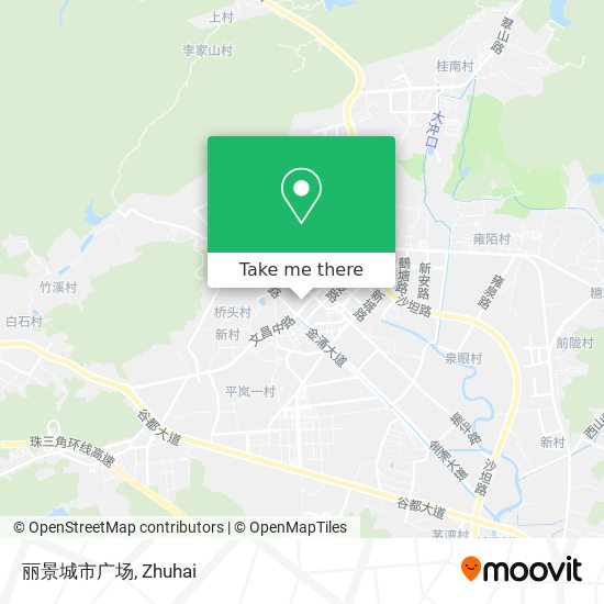 丽景城市广场 map