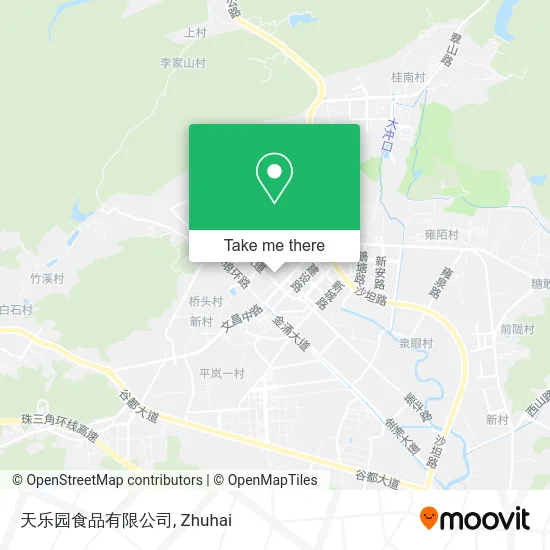 天乐园食品有限公司 map