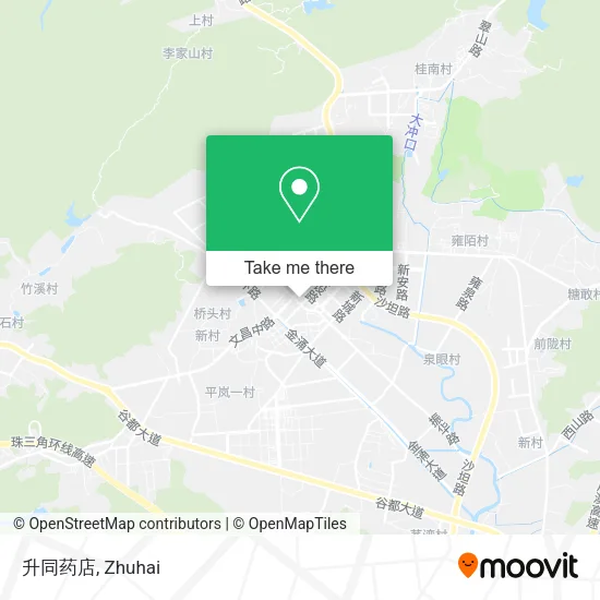 升同药店 map