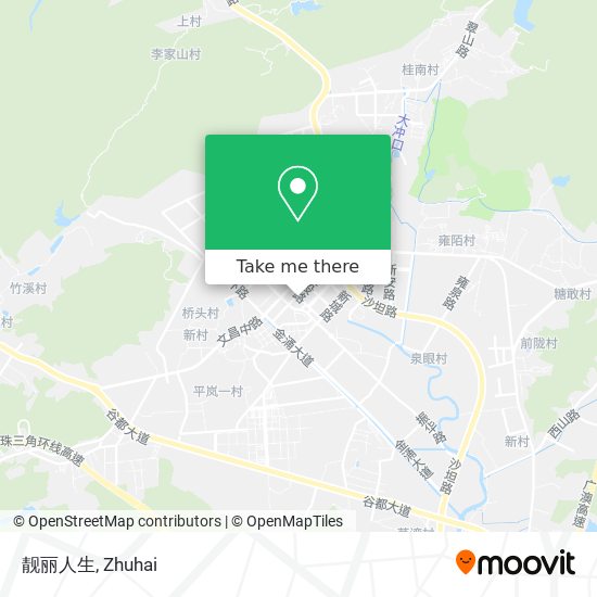 靓丽人生 map