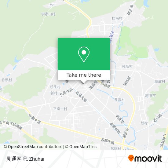 灵通网吧 map