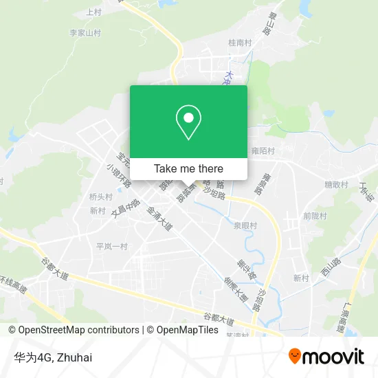 华为4G map
