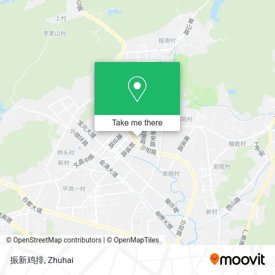 振新鸡排 map