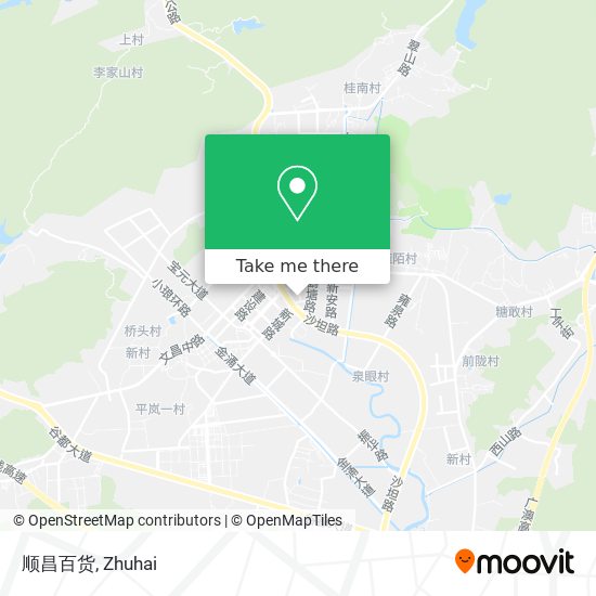 顺昌百货 map