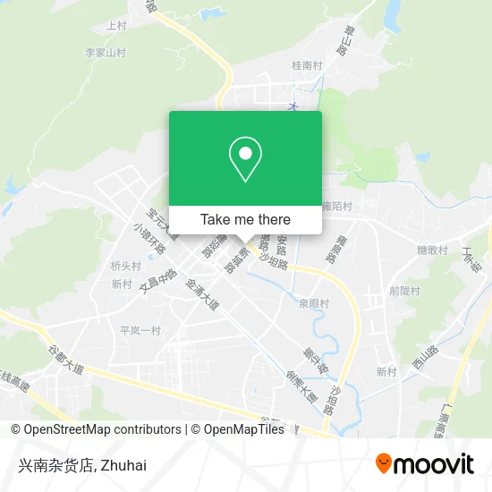 兴南杂货店 map