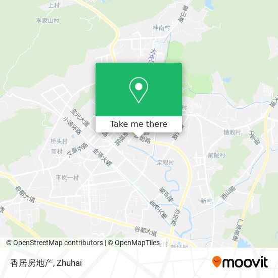 香居房地产 map