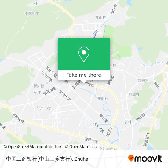 中国工商银行(中山三乡支行) map