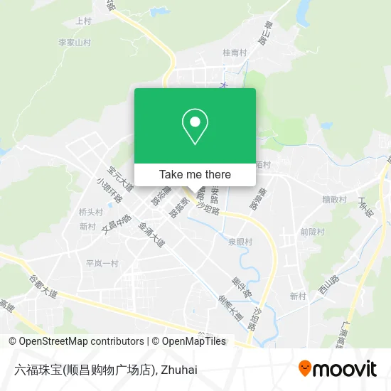 六福珠宝(顺昌购物广场店) map