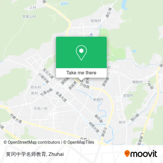 黄冈中学名师教育 map