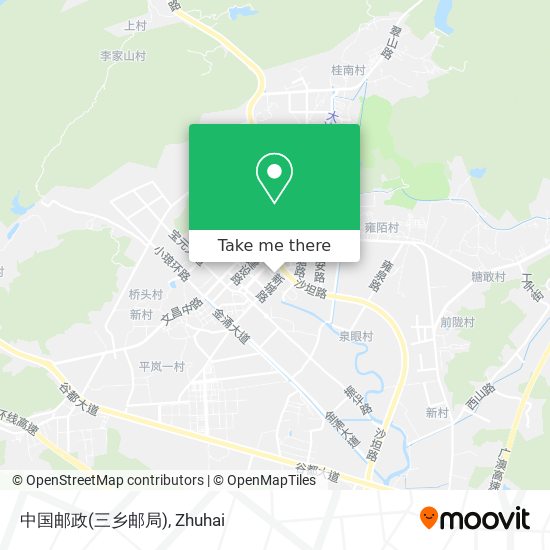 中国邮政(三乡邮局) map