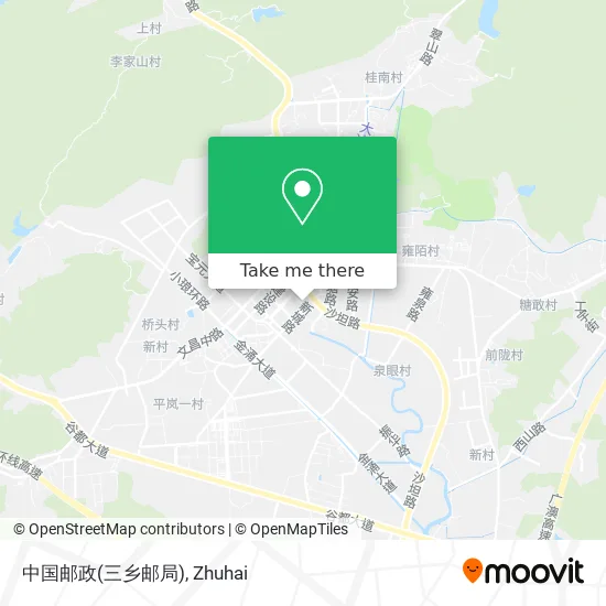 中国邮政(三乡邮局) map