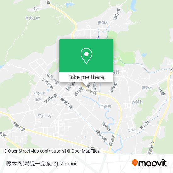 啄木鸟(景观一品东北) map