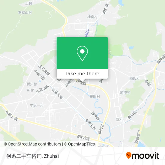 创迅二手车咨询 map