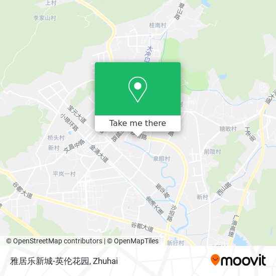 雅居乐新城-英伦花园 map