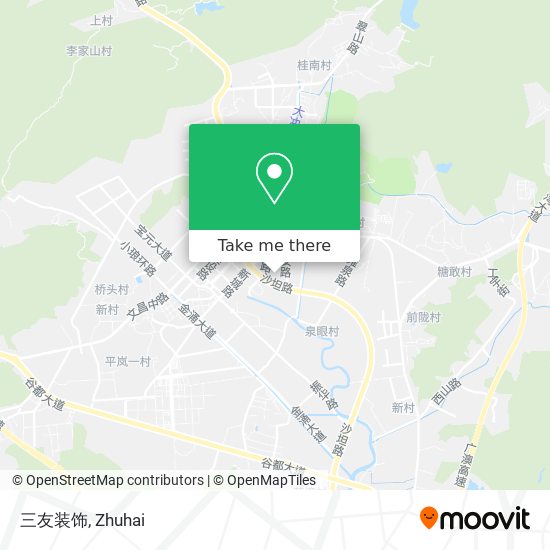三友装饰 map